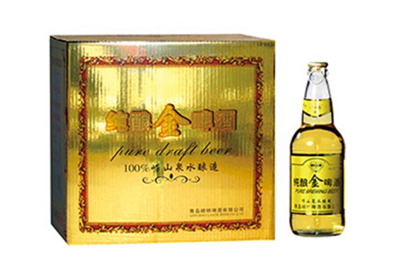 GA黄金甲-纯酿金啤酒6瓶装